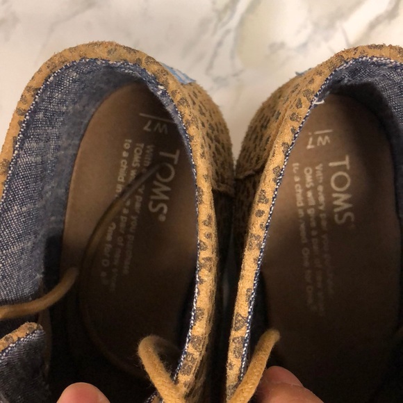 TOMS Leopard Print Desert Wedge booties - Picture 4 of 8